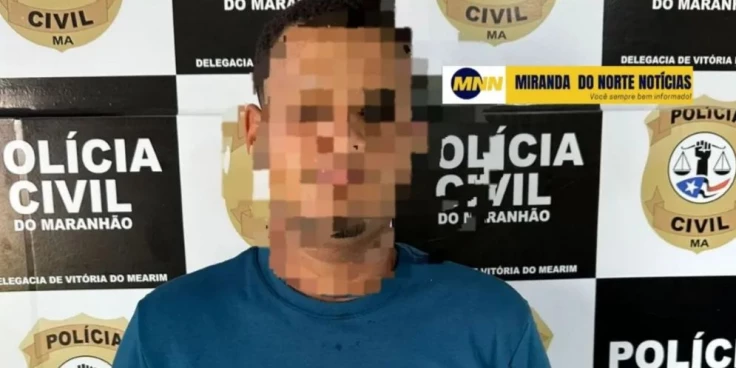 Suspeito de 19 anos foi preso em um hotel em Vitória do Mearim; revólver calibre 38 foi apreendido pela polícia.
