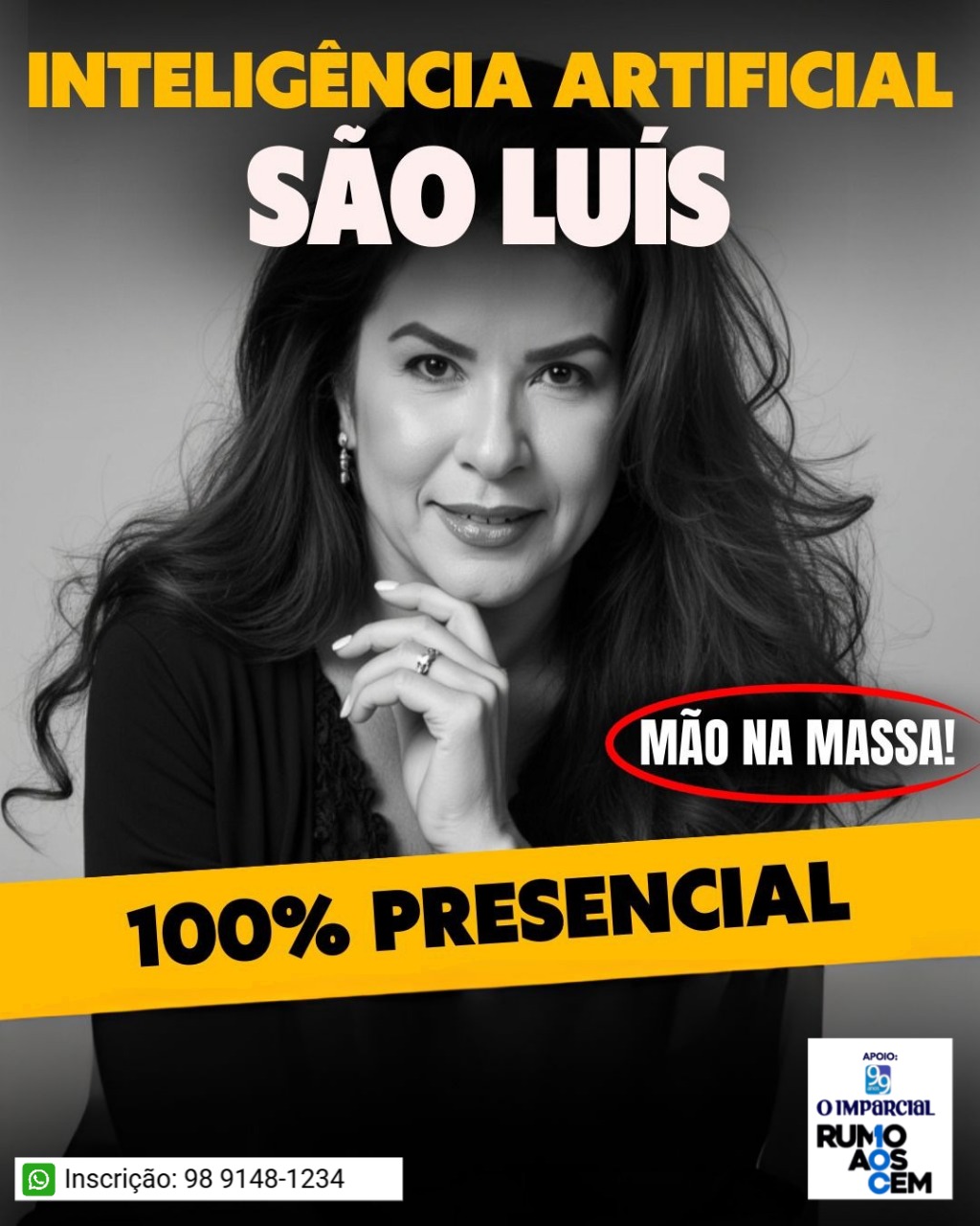 São Luís recebe curso inédito de IA que ensina a criar seu próprio “funcionário digital” para aumentar produtividade e reduzir custos.