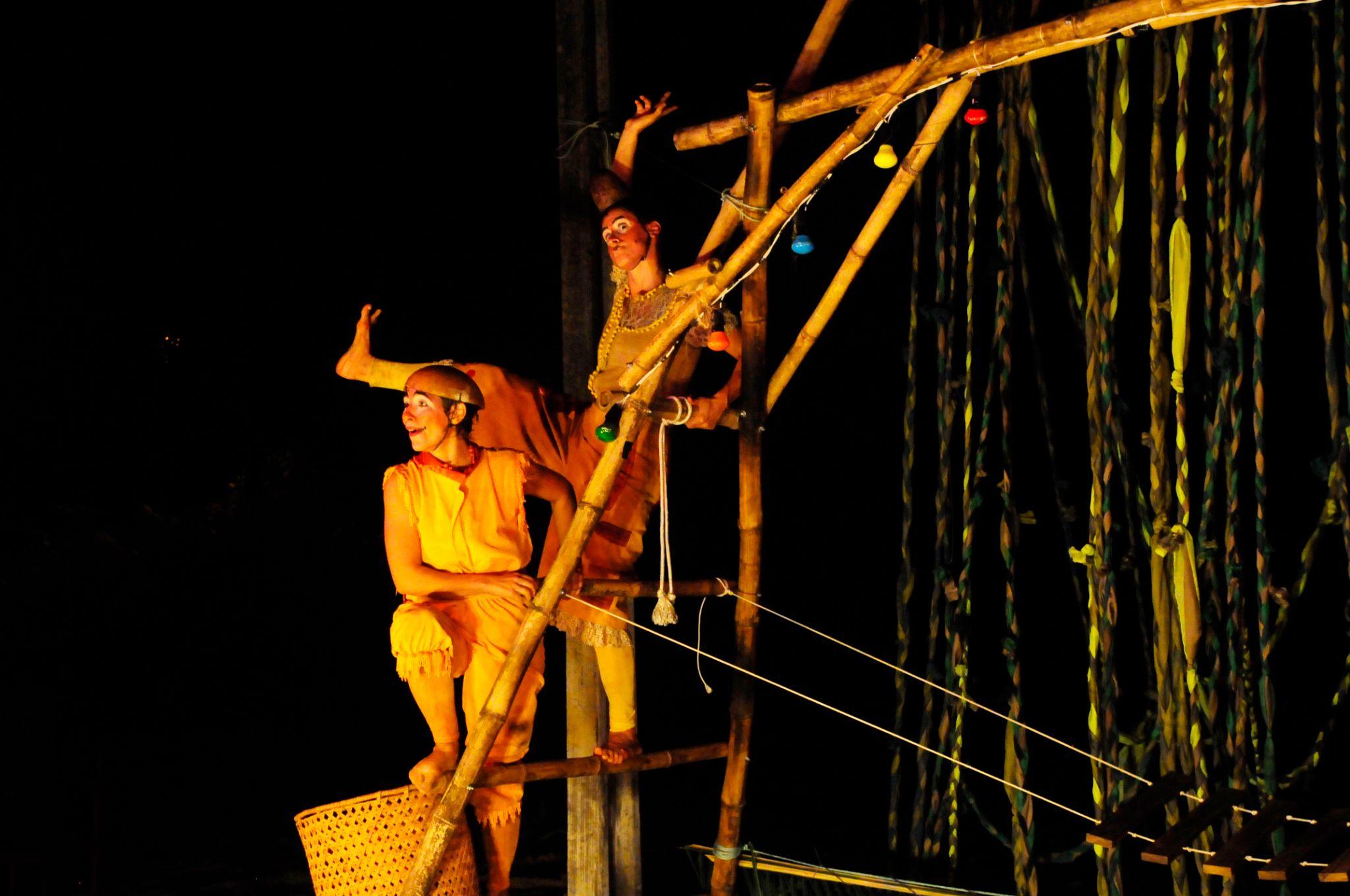 Grupo Las Cabaças encerra o Palco Giratório 2025 no Maranhão com o espetáculo “Divagar e sempre”, no Teatro Sesc Napoleão Ewerton.