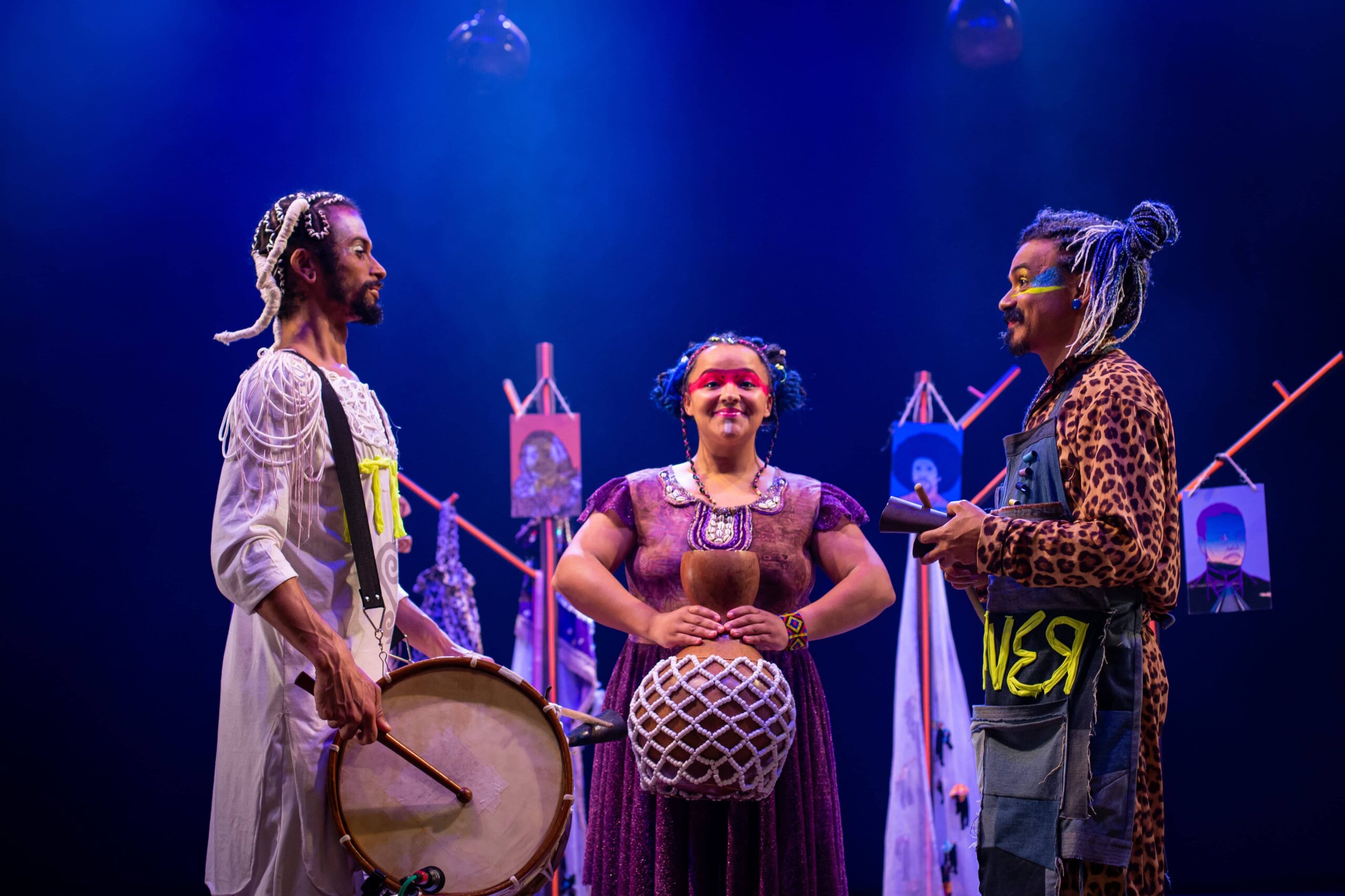 "Itan e Tal" emociona São Luís com uma viagem poética pelas raízes afro-indígenas no Palco Giratório 2025. 🎭 #CulturaQueTransforma #SescMA