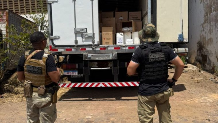 Polícia Civil do Maranhão e do Piauí recuperam caminhão e carga roubada em operação conjunta em Teresina 🚨🚛
