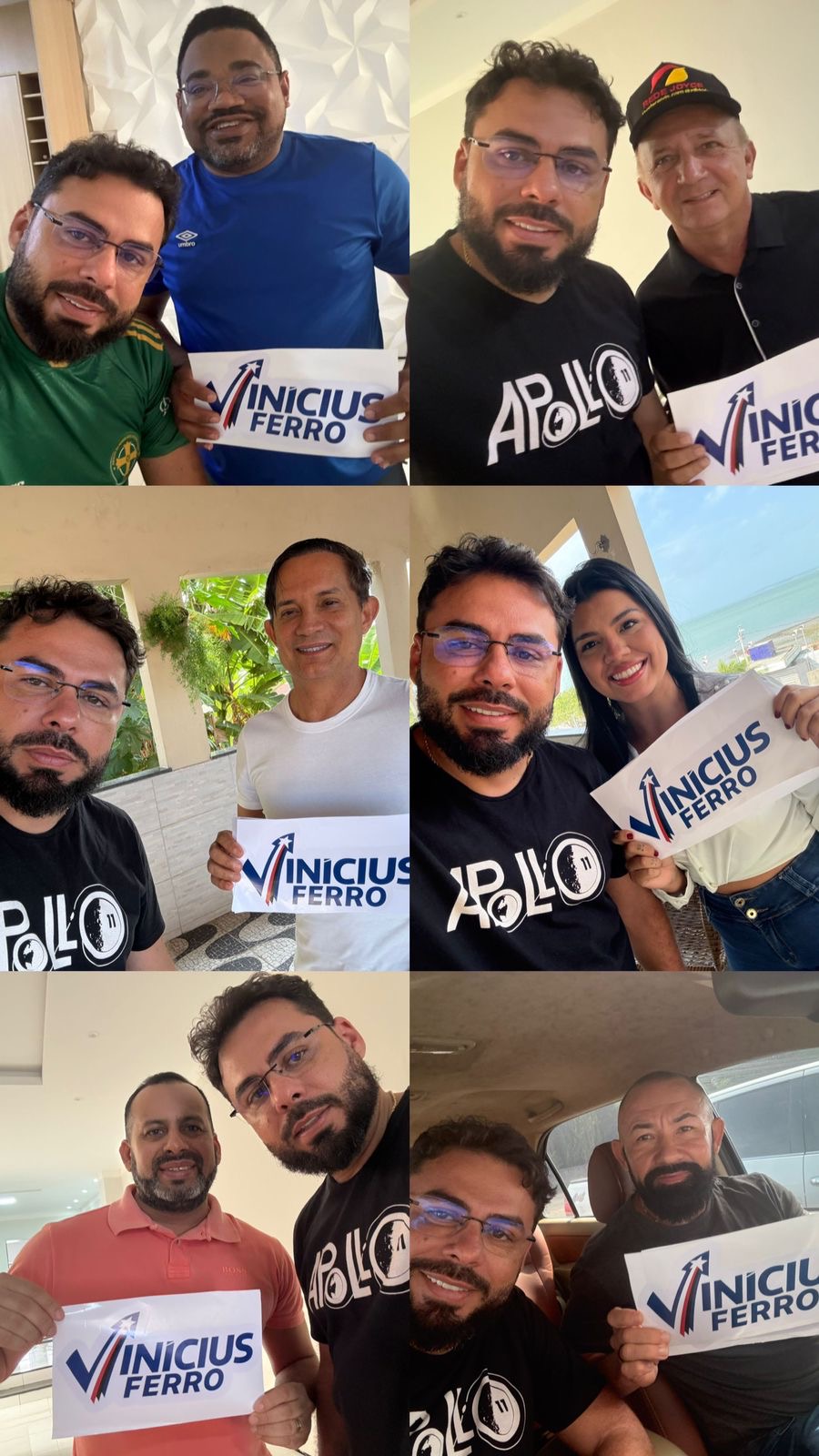 Dudu Diniz reúne lideranças em Ribamar para fortalecer o nome de Vinicius Ferro nas eleições de 2026.