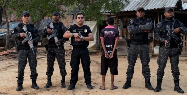 Pai é preso em Balsas acusado de estuprar filha de 13 anos; denúncia da mãe levou à prisão do agressor.