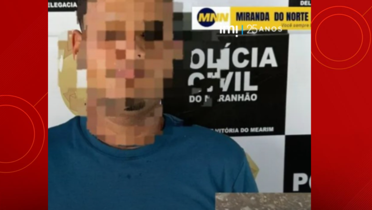Jovem é preso após tentar matar ex-namorada em Miranda do Norte; disparo foi efetuado na região do rosto da adolescente.